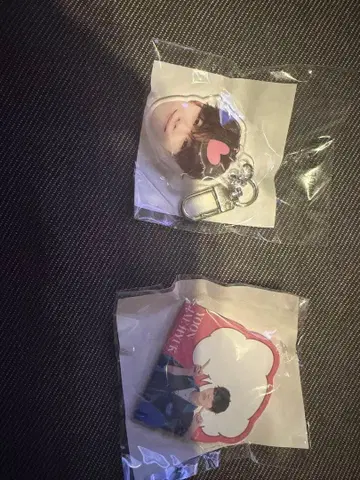 Treasure 가챠가챠 재혁 아크링 키링 포스트잇 2개 세트