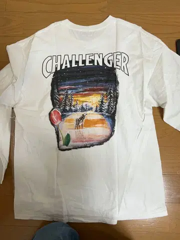 Schott CHALLENGER XL 화이트 T셔츠