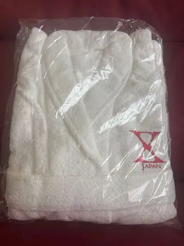 [라스트 상] X JAPAN 화이트 목욕 가운
