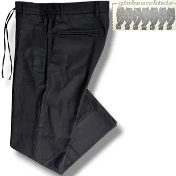 J6009 새상품급 잽스 아르키비오 마사초 울 플라노 영구 크리즈 팬츠