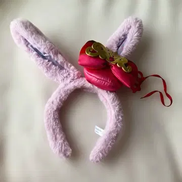 머리띠 핑크 리본 디즈니 부활절