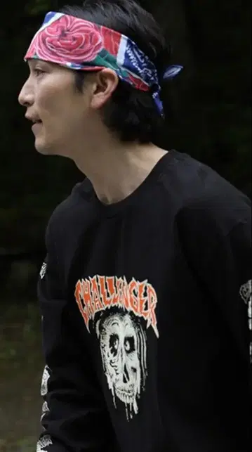 CHALLENGER ZOMBIE L/S TEE