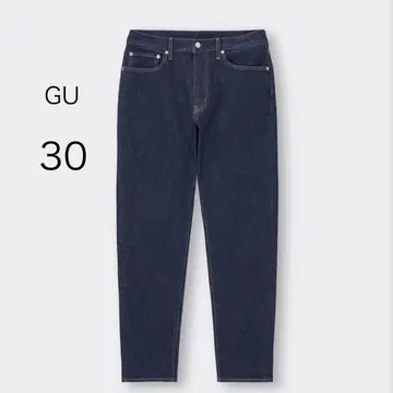 2572 [GU] 스트레치 슬림 진 (30inch) 다크 네이비 테이퍼드
