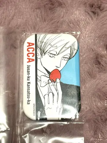 ACCA13구 감찰과 카페 진 캔뱃지