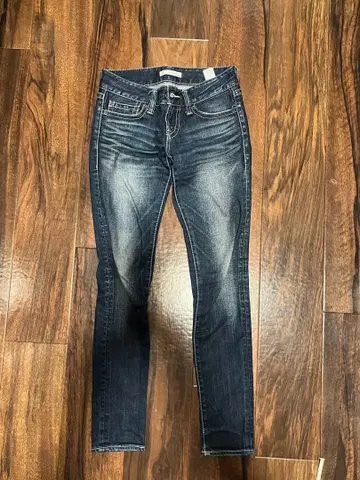 MOUSSY 다크 데님 스키니 데님