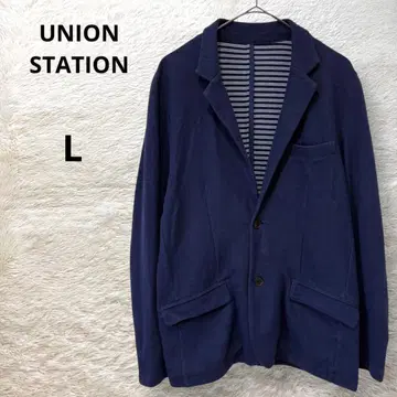 남성용 비기 유니온 스테이션 자켓 코튼 네이비 L 캐주얼