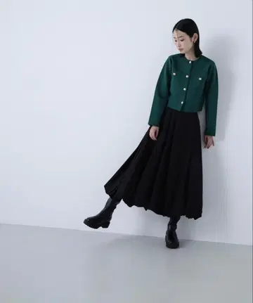 내추럴 뷰티 베이직 바닥 벌룬 스커트