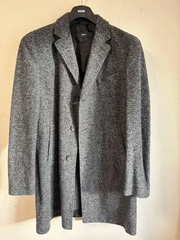 HUGO BOSS 남성용 체스터 코트 50