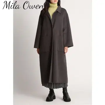 [ 최저가 ] 미라 오웬 롱 코트 접결 샤기 린 실루엣 알파카