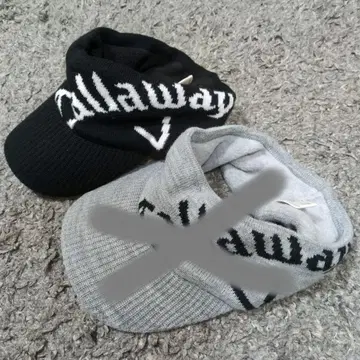 캘러웨이 니트 모자 블랙만