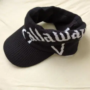 Callaway 니트 모자 블랙