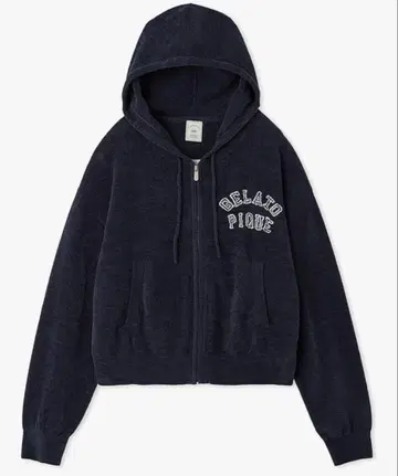 gelato pique 트레디셔널 아이스크림 자카드 후드티