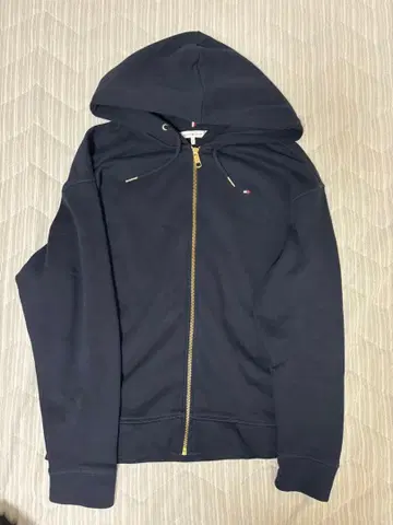 TOMMY HILFIGER 집업 후드티 네이비