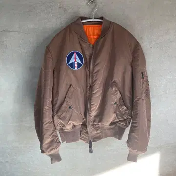 새상품급 90s MA-1 플라이트 자켓 USA제 알파인더스트리