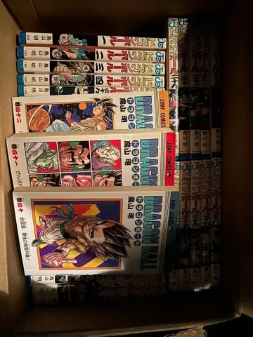 한정판 가격 인하 중 드래곤볼 10권이 빠져있습니다 영화 코믹 5권 세트