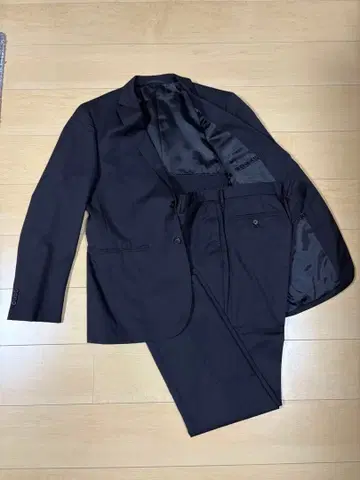 UNITED ARROWS 블랙 비즈니스 정장 세트