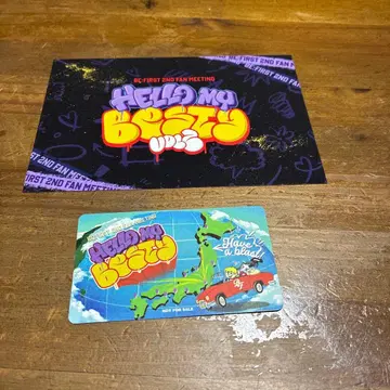 BE:FIRST Hello My 'BESTY' 엽서 스티커