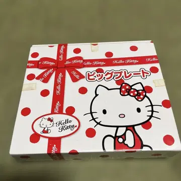 헬로키티 페이크형 빅 플레이트 2008년 산리오 레어