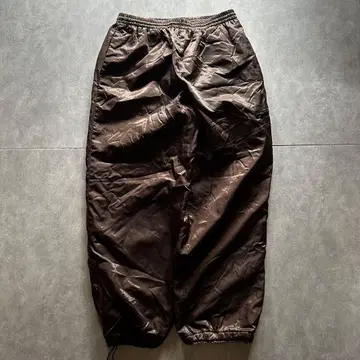 converse grunge nylon pants y2k brown