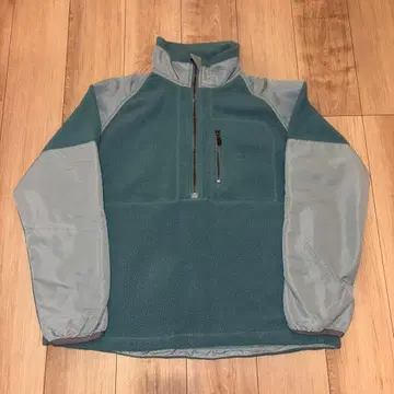 레어 THE NORTH FACE 퍼플 라벨 하프 지퍼 플리스