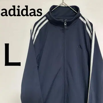 새상품급 adidas 트랙 자켓 L (여성용) 네이비