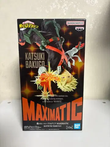 나의 히어로 아카데미아 MAXIMATIC 바쿠고 카츠키 피규어