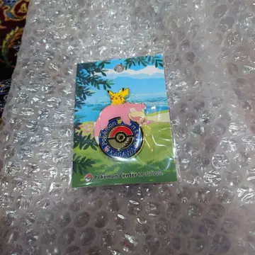 포켓몬 센터 카가와 향가와 한정판 야돈 피카츄 로고 핀즈