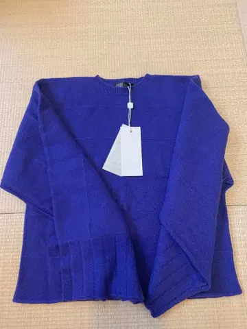 새상품 GOYO 몽골산 100 캐시미어 니트 스웨터 여성스러운 넓은 소매