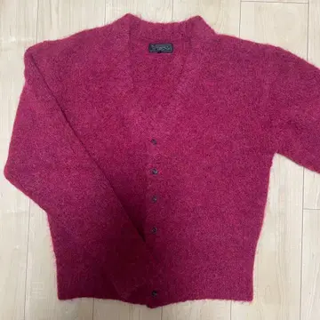 BEAMS + 알파카 니트 가디건