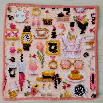 3 새상품 러브러리 바이 페이러 살롱 드 니콜 손수건 나고야