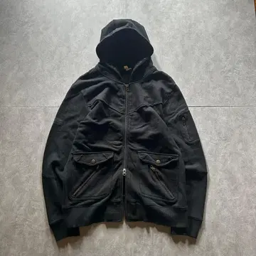 archive grunge gimmick Parka y2k black