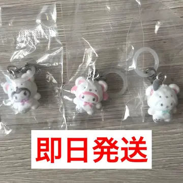 산리오 메지루시 액세서리 포근포근 스노우