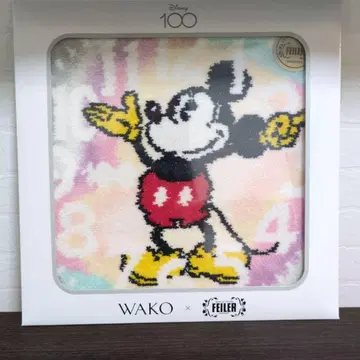 [ 미사용 ] FEILER WAKODisney 100 미키마우스 타월