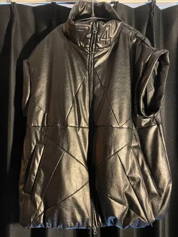 DIG YOUR OWN GRAVE star leather vest