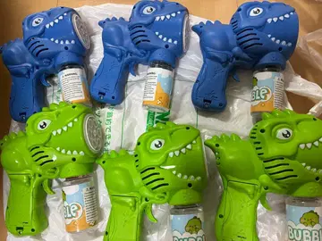 공룡형 버블건 6개 세트