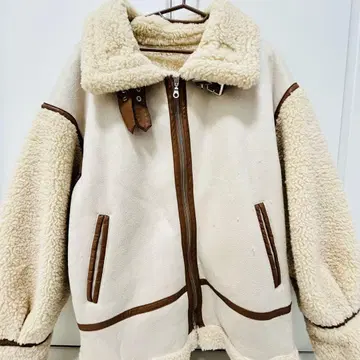 Misty Woman 페이크 무스탕 자켓