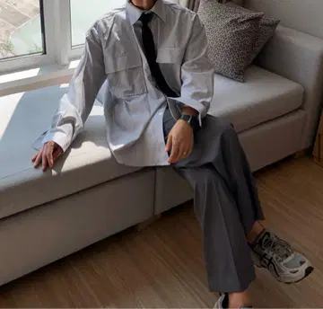 ASCLO Mog Reverse Two Tuck Slacks