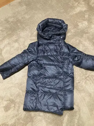 유니클로 J 후드 부착 다운 자켓 M