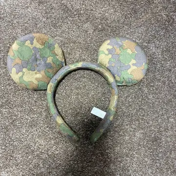 도쿄 디즈니 리조트 카모플라쥬 머리띠