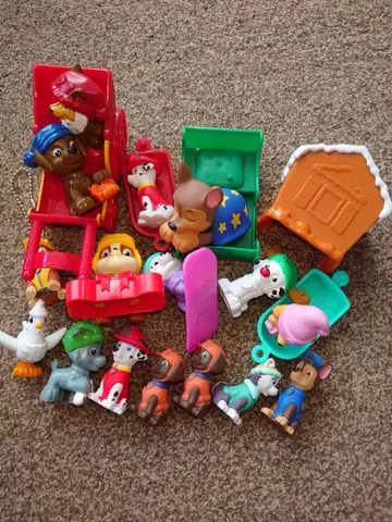 퍼피 구조대 피규어 장식 인형 완구 묶음 판매