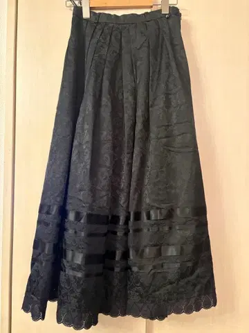 HAIGHT & ASHBURY 플리츠 레이스 스커트