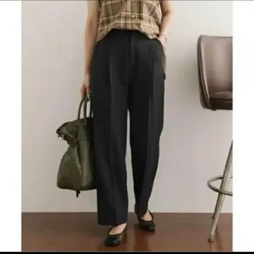 URBAN RESEARCH DOORS 더블 크로스 트라우저