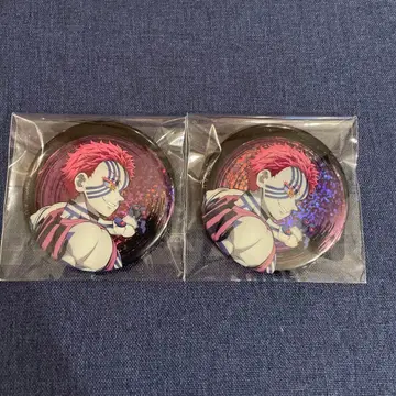 극장판 귀멸의 칼날 무한열차편 제1장 랜덤 글리터 캔뱃지 아카자