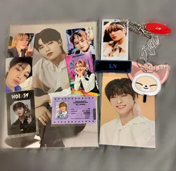 아이엔 트레이딩 카드 굿즈 세트