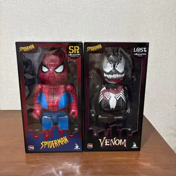 베어브릭 베놈 스파이더맨 해피 복권 SP상 LAST상