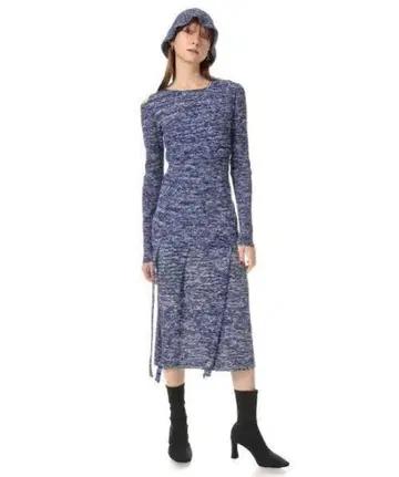 SLY GALAXY COLOR KNIT OP 갤럭시 니트 원피스