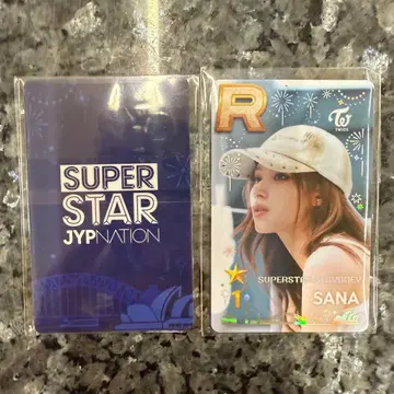 SSJYP TWICE 시드니 한정판 트레이딩 카드 사나