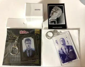 우소구이 아크릴 키링 카드 OSMO 스탬프 야코 4점 세트