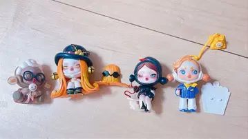 스컬 팬더 4개 세트 skullpanda popmart