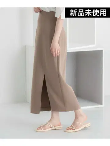 택 포함 새상품 어반 리서치 HEYUMM 스트레치 슬릿 스커트 M